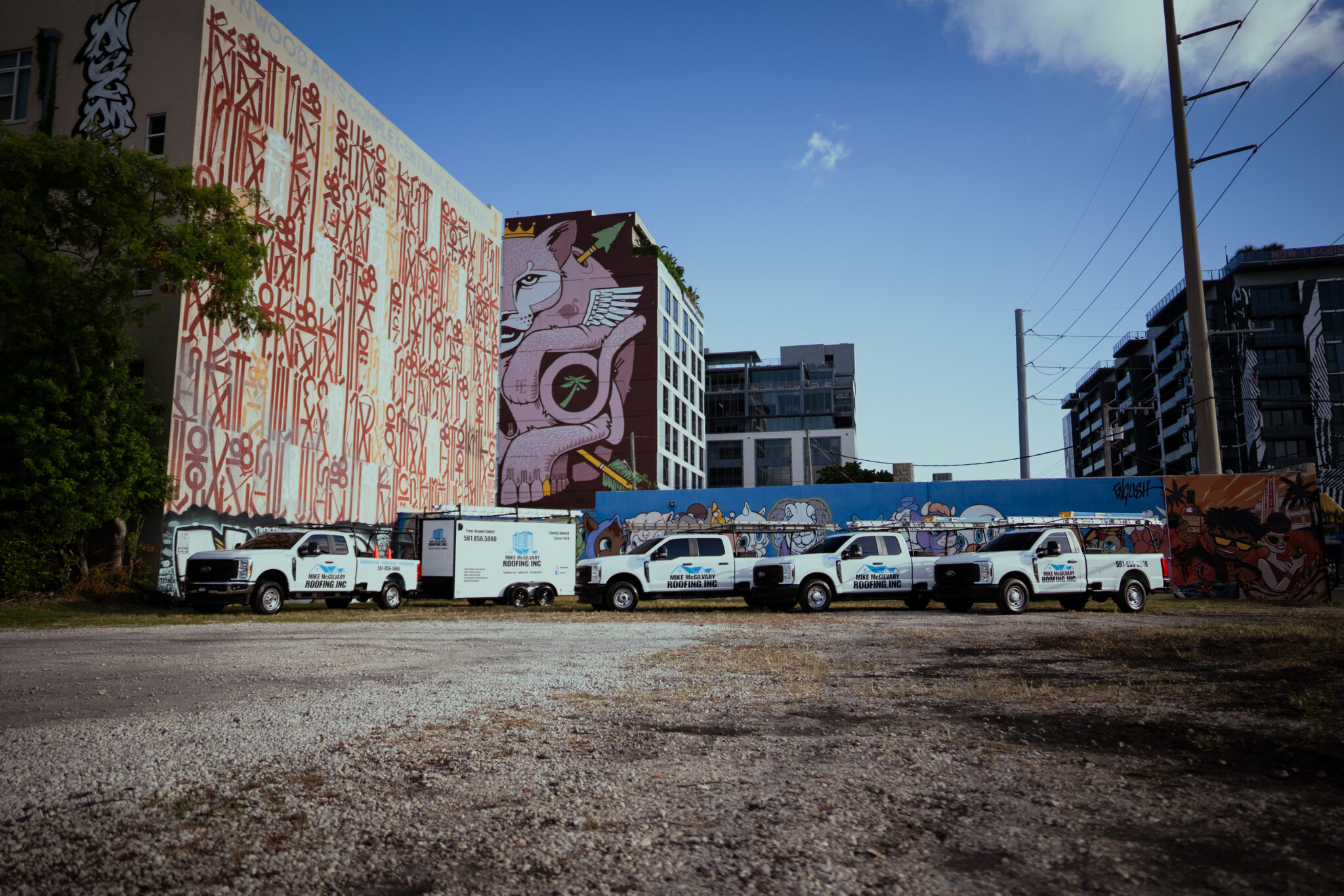 Emergency storm damage repair in inland Palm Beach County