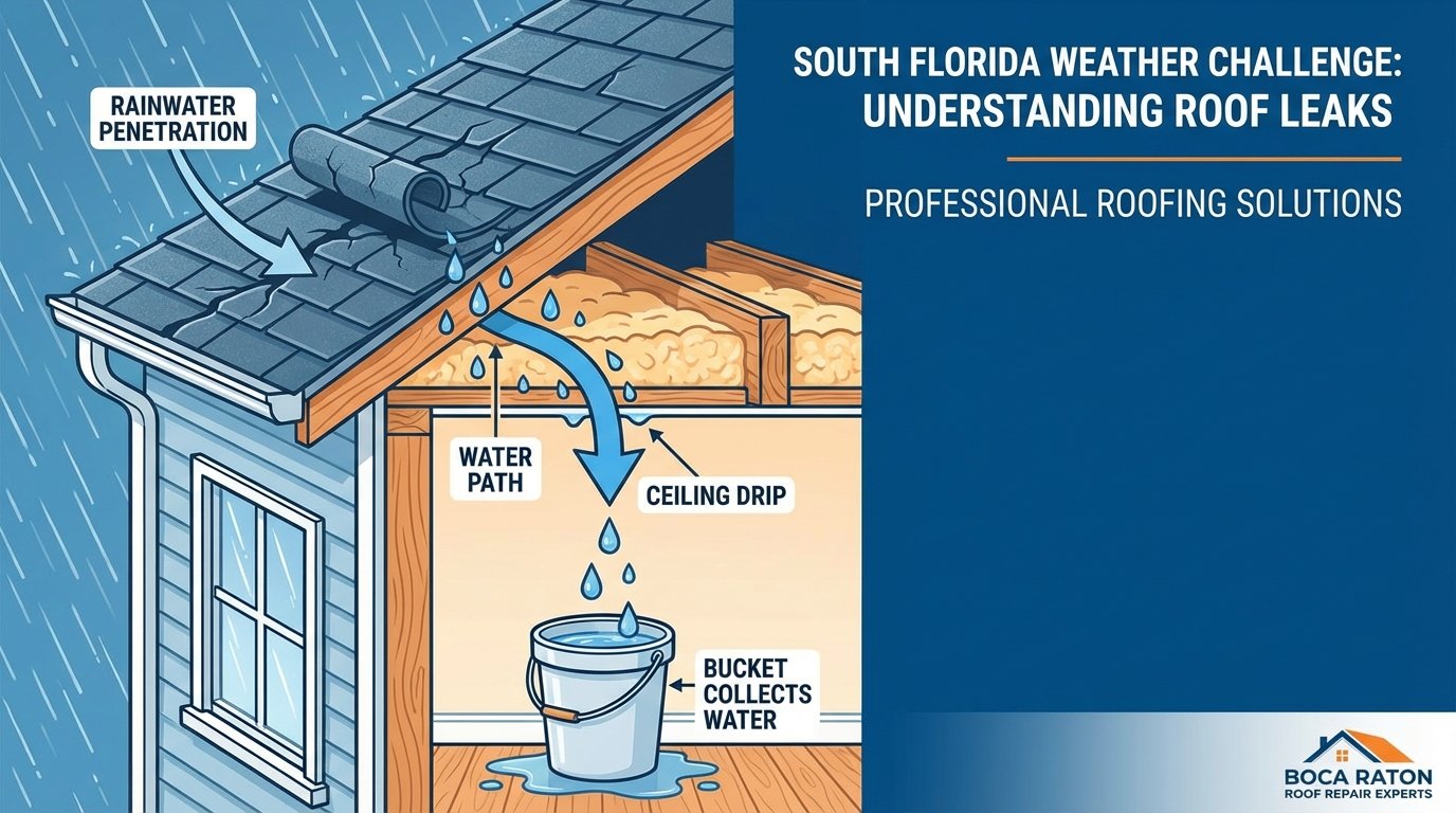 1. Active Water Dripping During or Immediately After Rain