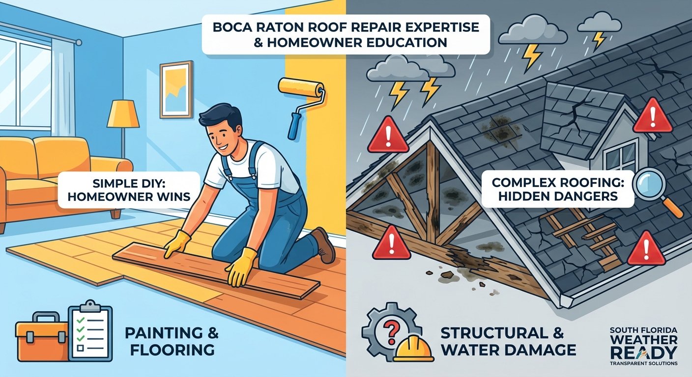 Why Roofing Is Different From Other DIY Projects