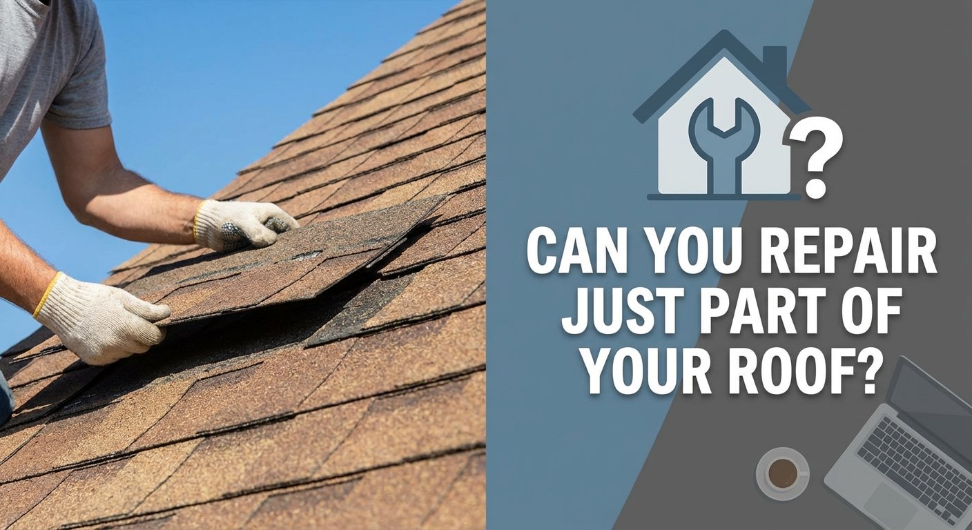 Can You Repair Just Part of Your Roof?