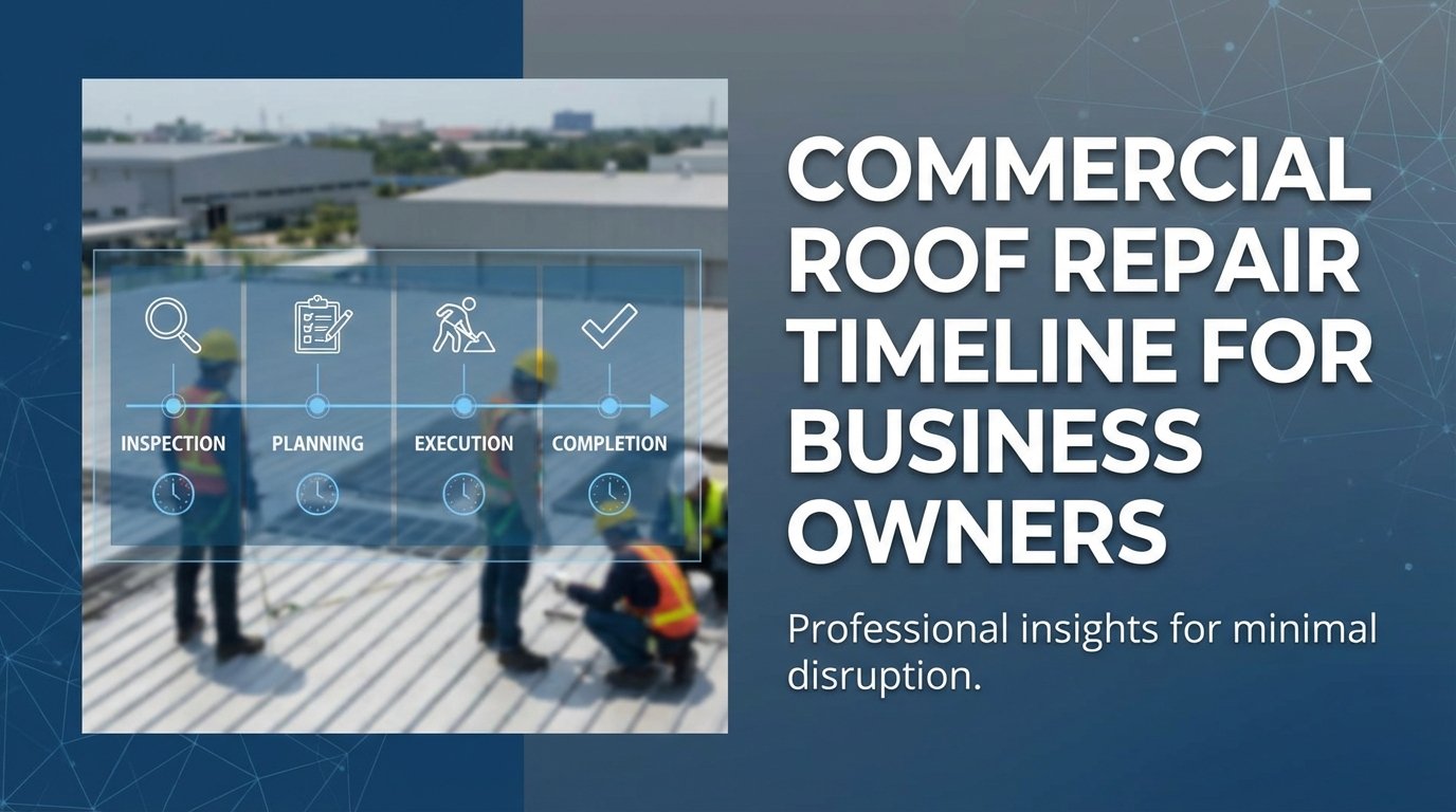 Commercial Roof Repair Timeline for Business Owners