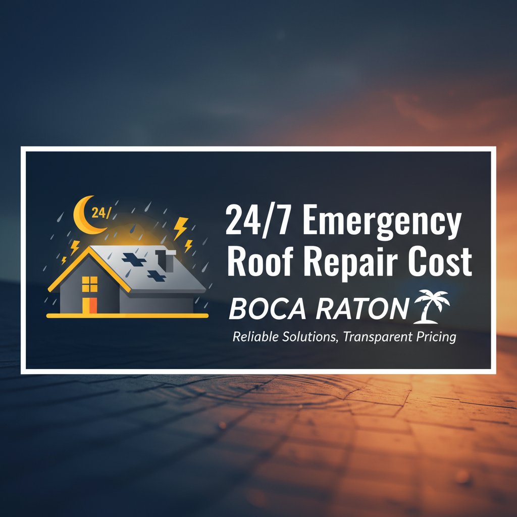 24/7 Emergency Roof Repair Cost in Boca Raton
