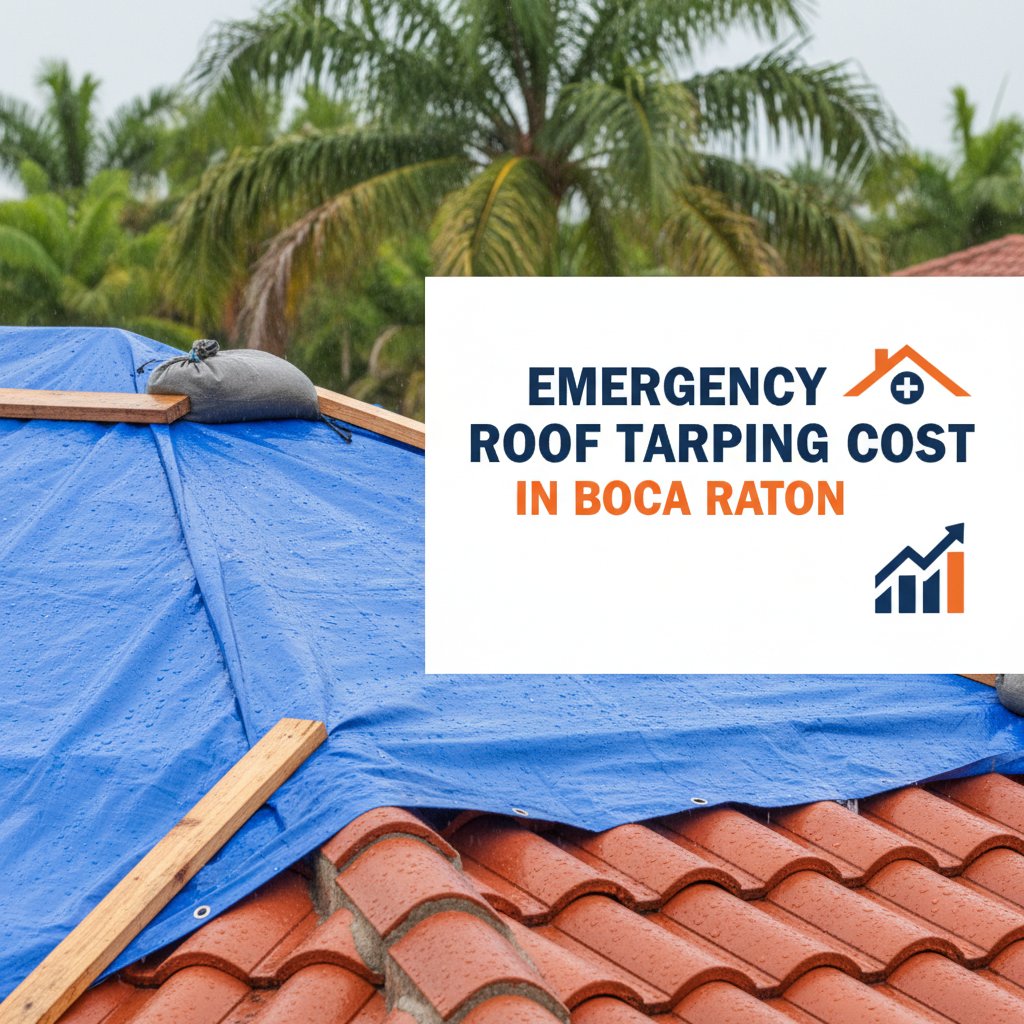 Emergency Roof Tarping Cost in Boca Raton