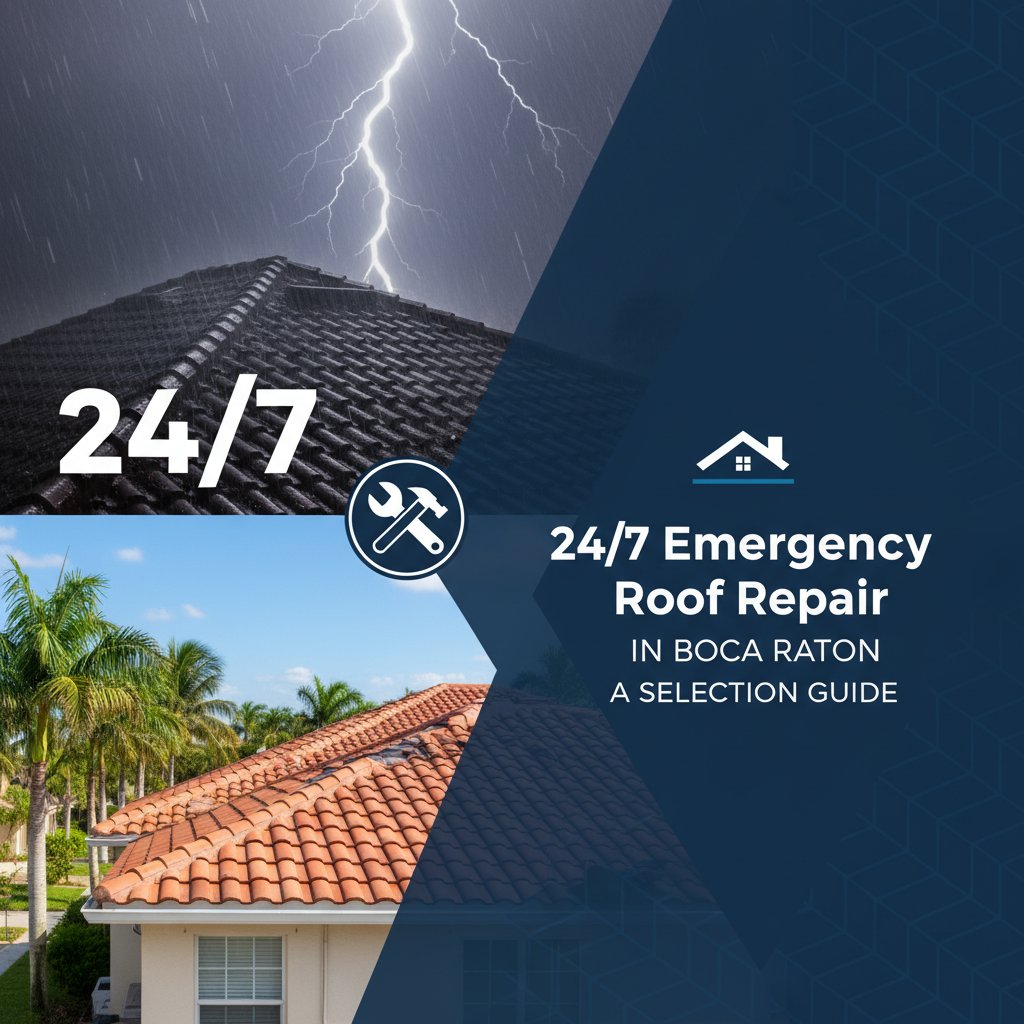 24/7 Emergency Roof Repair in Boca Raton: A Selection Guide