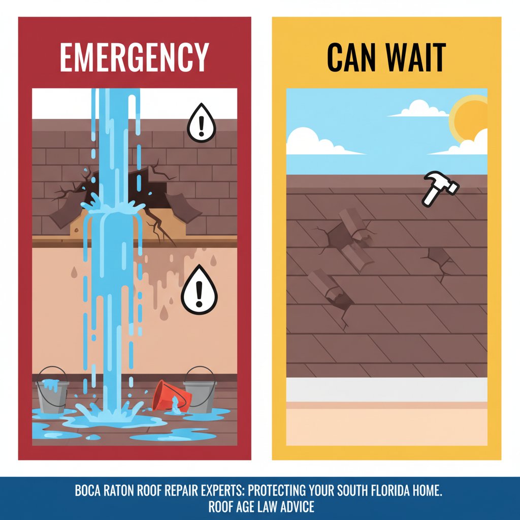 What Constitutes a True Roofing Emergency