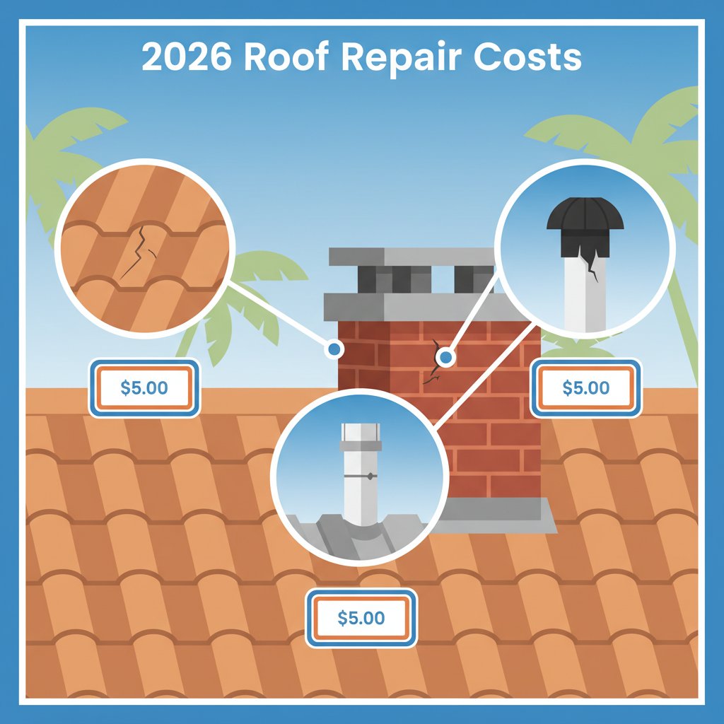 Average Residential Roof Repair Costs in Boca Raton (2026)