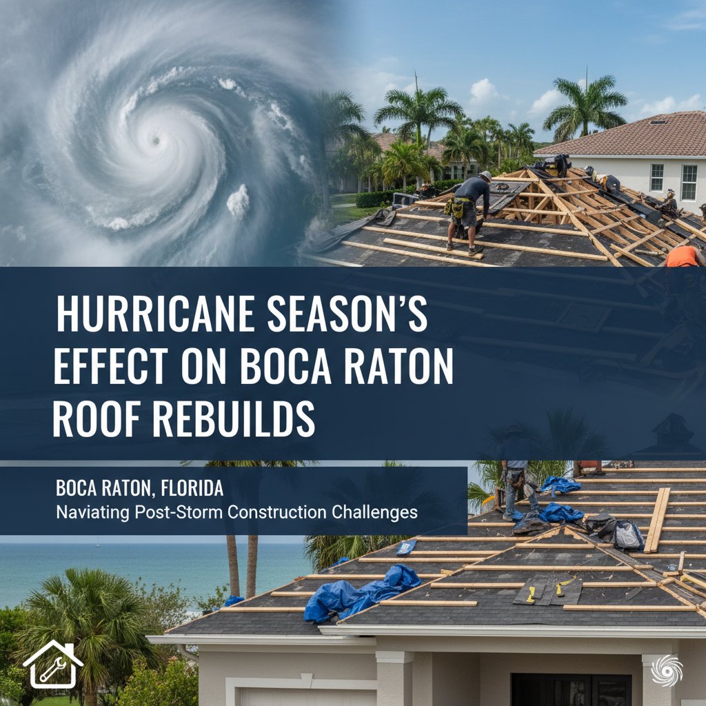 Hurricane Season's Effect on Boca Raton Roof Rebuilds