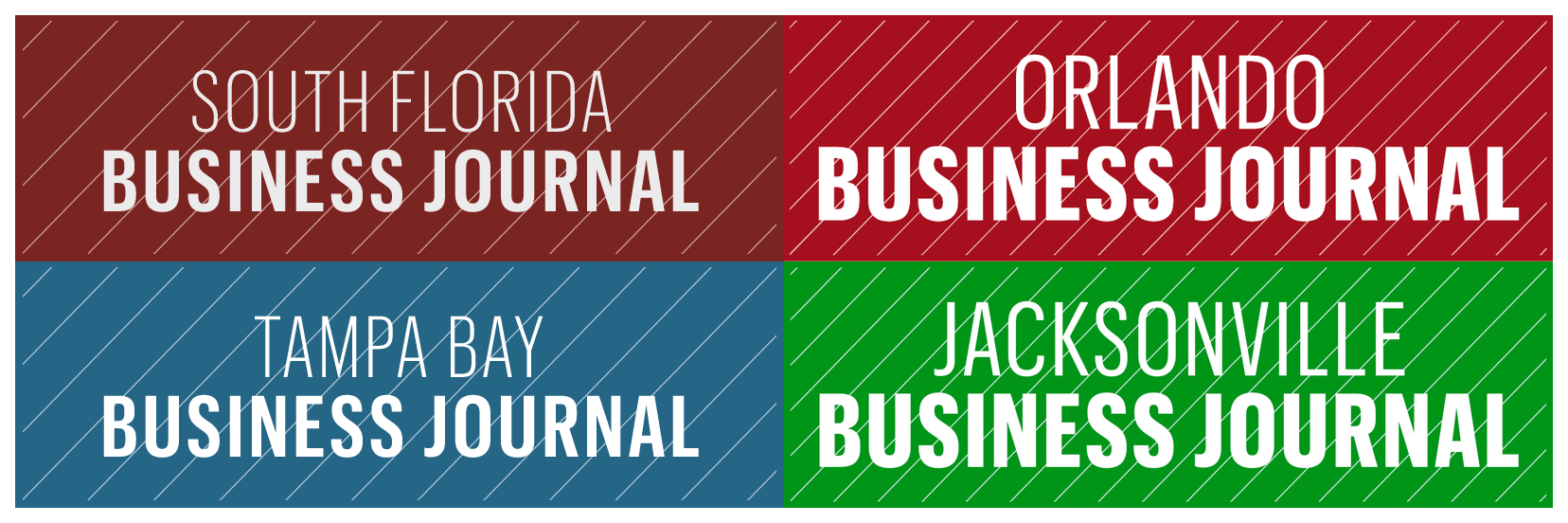 Featured across the South Florida, Orlando, Tampa Bay and Jacksonville Business Journals