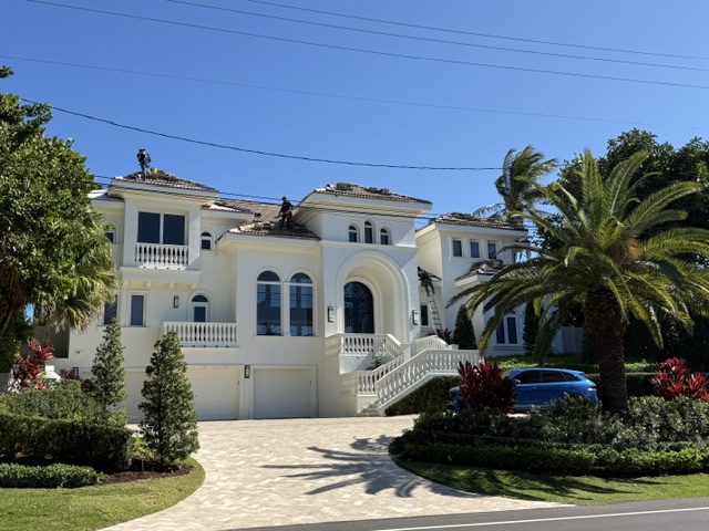 The Highland Beach oceanfront estate