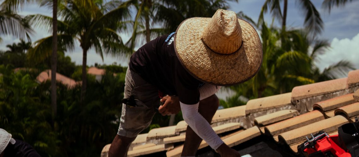 Mike McGilvary Roofing documenting a tile roof — condition-based roofing, featured in Florida Construction News