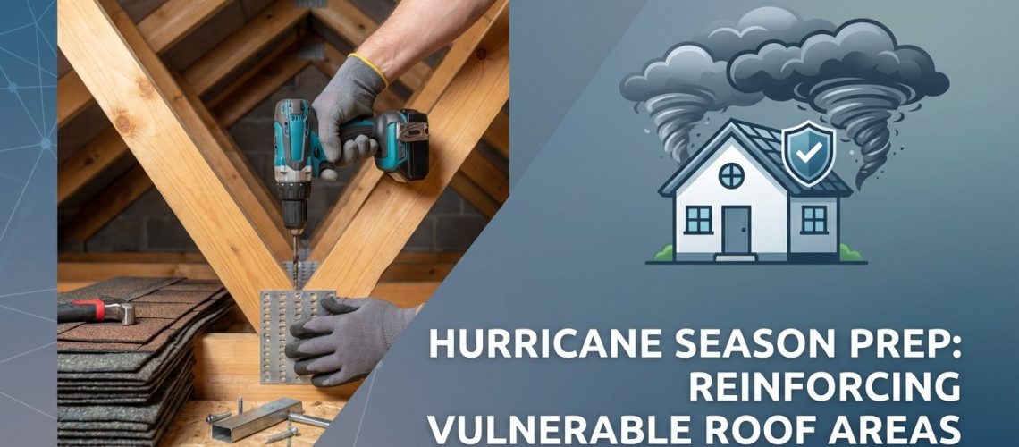 Hurricane Season Prep: Reinforcing Vulnerable Roof Areas