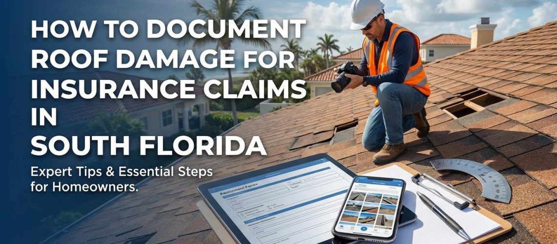 How to Document Roof Damage for Insurance Claims in South Florida