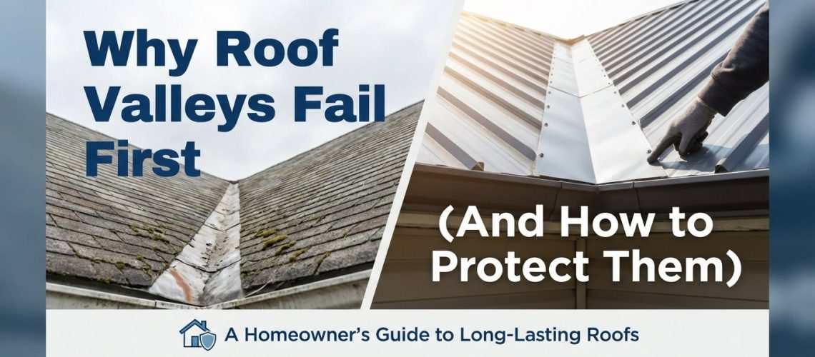 Why Roof Valleys Fail First (And How to Protect Them)