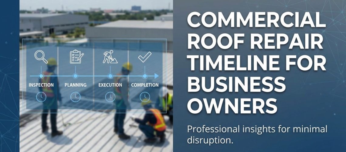 Commercial Roof Repair Timeline for Business Owners