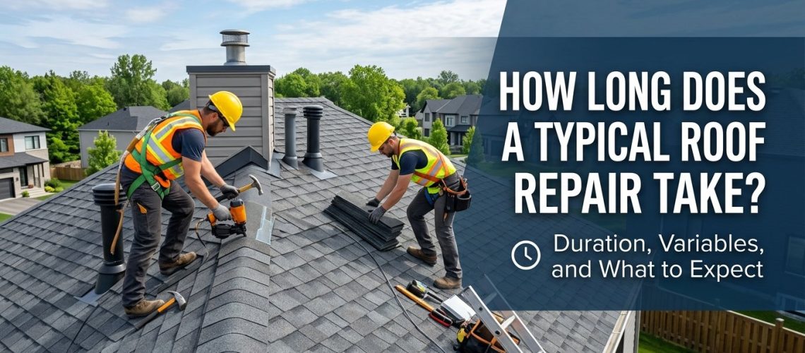 How Long Does a Typical Roof Repair Take?
