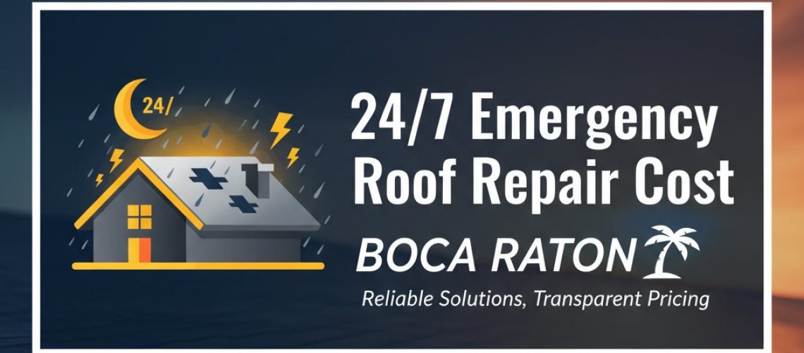 24/7 Emergency Roof Repair Cost in Boca Raton