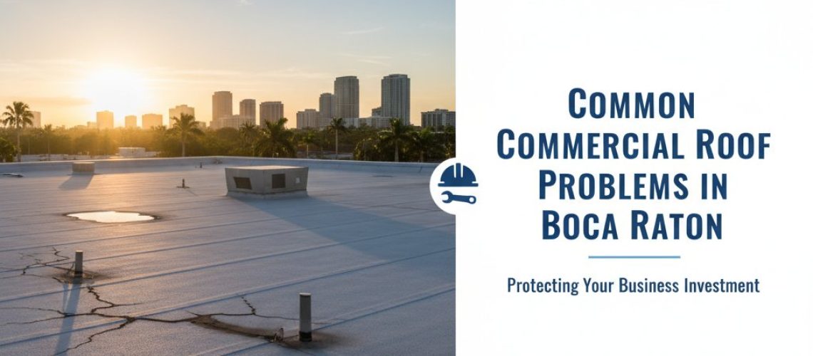 Common Commercial Roof Problems in Boca Raton