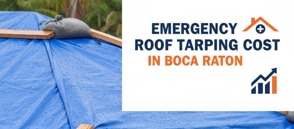 Emergency Roof Tarping Cost in Boca Raton