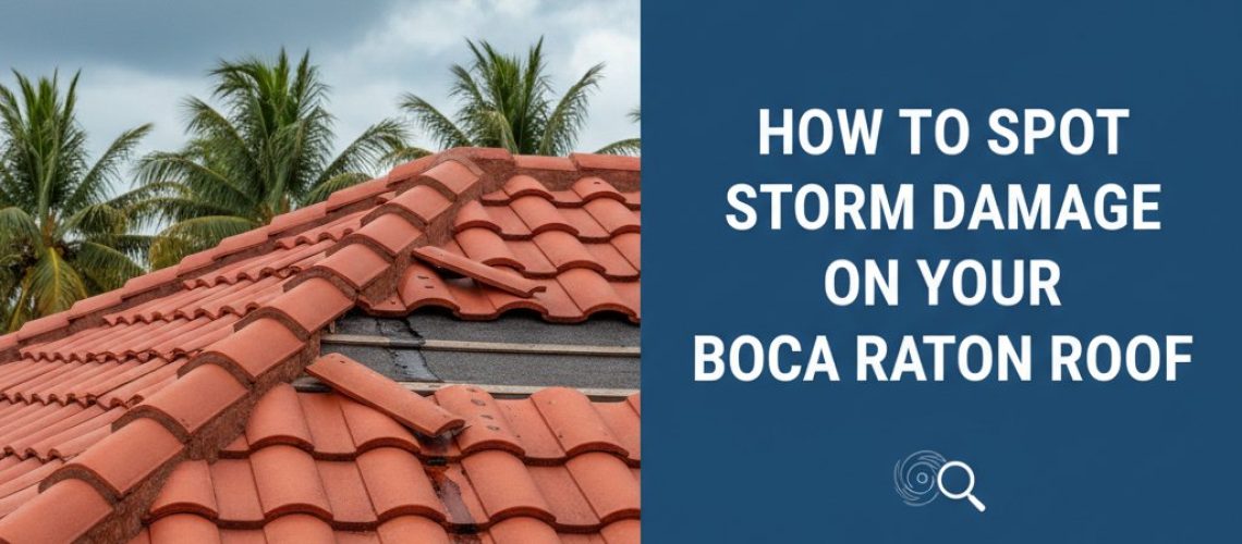 How to Spot Storm Damage on Your Boca Raton Roof