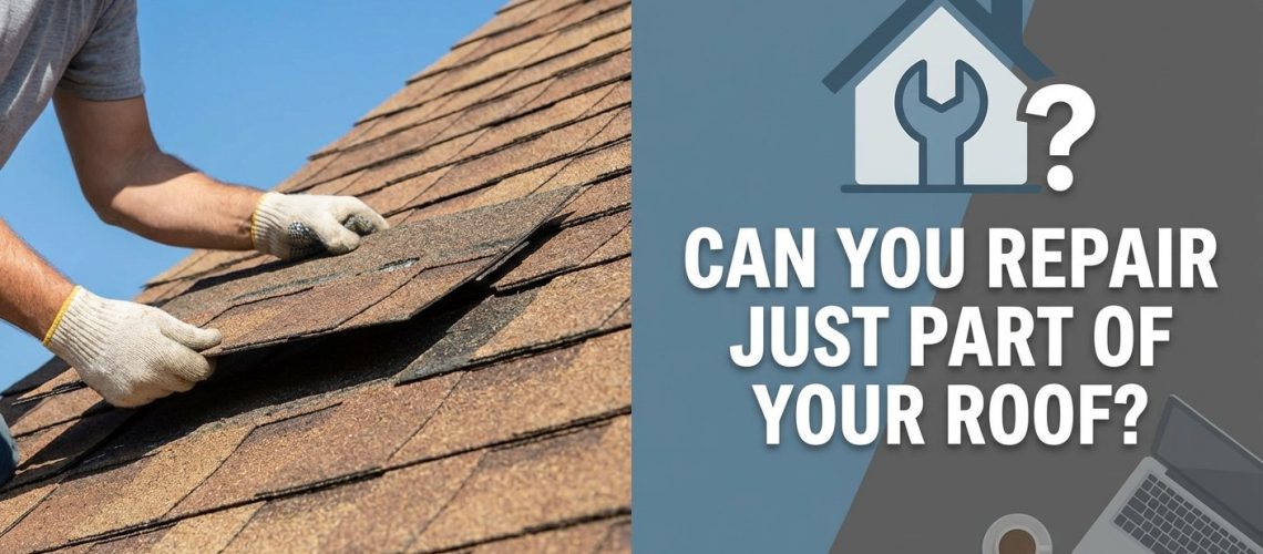 Can You Repair Just Part of Your Roof?